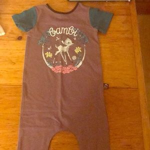 RAGS Bambi no-button Romper